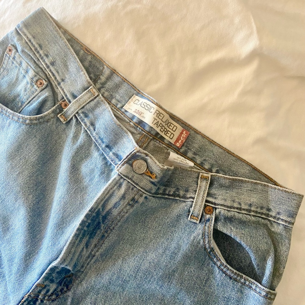Levi’s 550 Classic Relaxed Tapered Jeans Size 16M